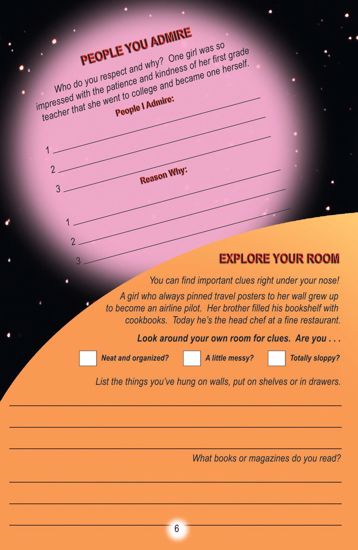 Explorer Workbook Page