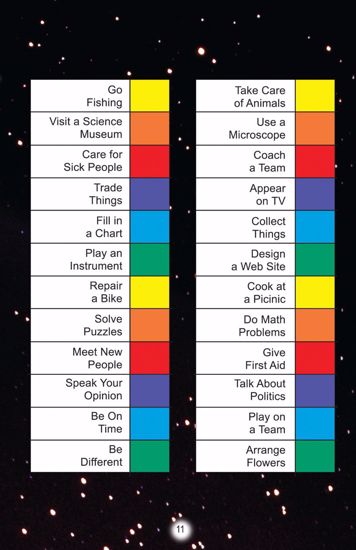 Explorer Workbook Page